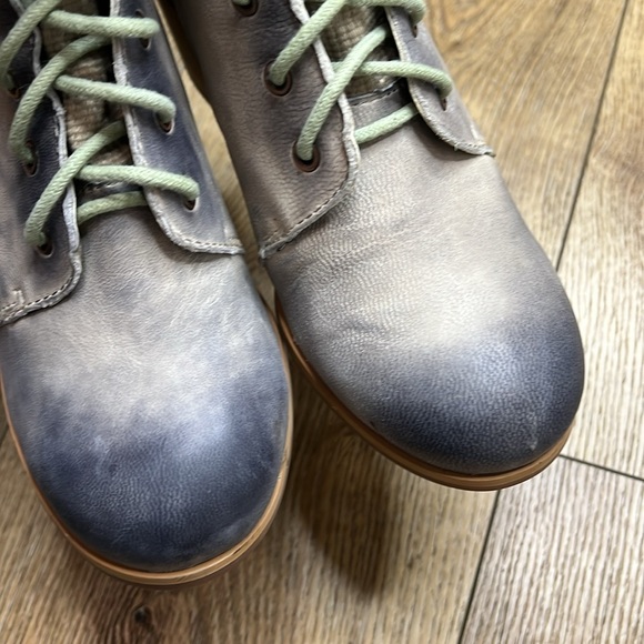 Seychelles Could Be Lace Up Mid Calf Boots in Mushroom Size 8 - Picture 5 of 7